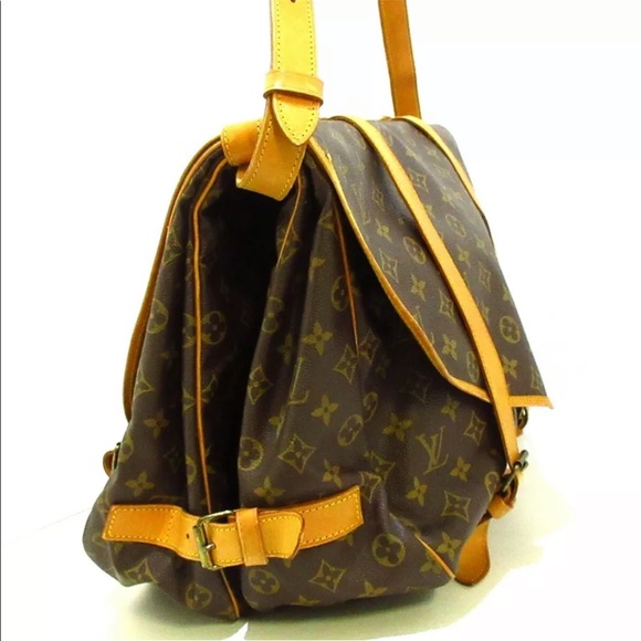 💯LARGE DISCONTINUED CROSSBODY LOUIS VUITTON - Picture 12 of 14